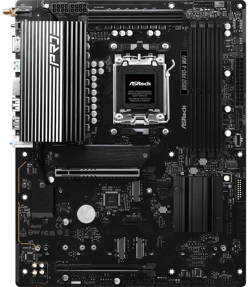 Материнская плата ASRock B850 PRO-A WIFI DDR5 купить,NaN