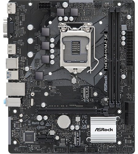 Материнская плата ASRock H410M-H/M.2 SE купить,NaN