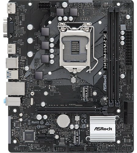 Материнская плата ASRock H410M-H/M.2 SE купить,NaN