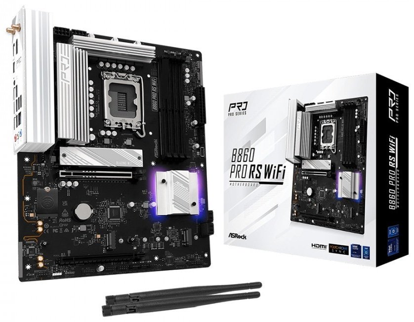 Материнская плата ASRock B860 PRO RS WIFI купить,NaN