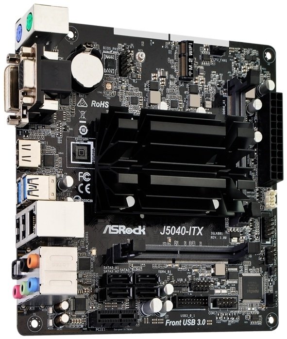 Материнская плата ASRock J5040-ITX купить,NaN