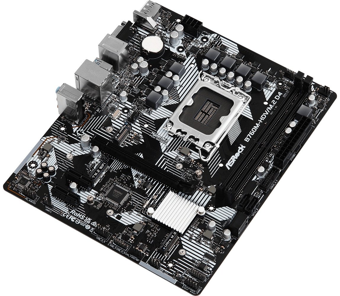 Материнская плата ASRock B760M-HDV/M.2 D4 купить,45971