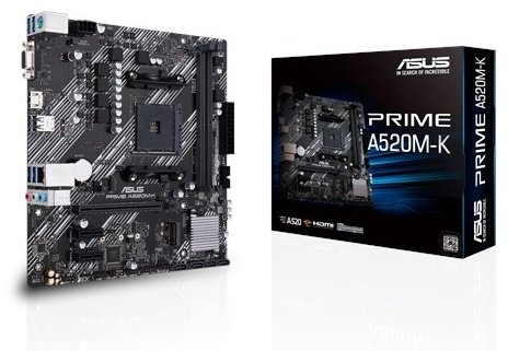 Материнская плата ASUS PRIME A520M-K