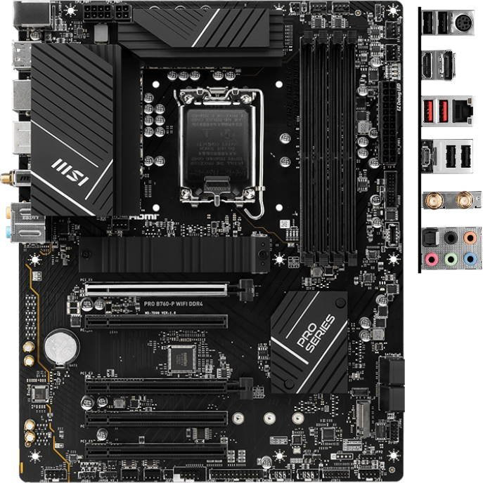 Материнская плата MSI PRO B760-P WIFI DDR4 купить,80990