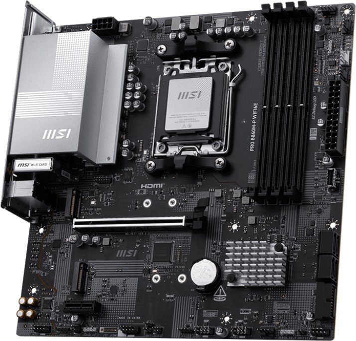 Материнская плата MSI PRO B840M-P WIFI6E купить,95550