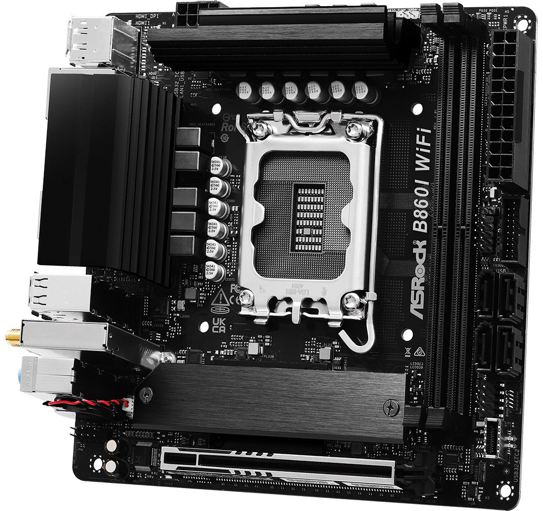 Материнская плата ASRock B860I WIFI DDR5 купить,NaN