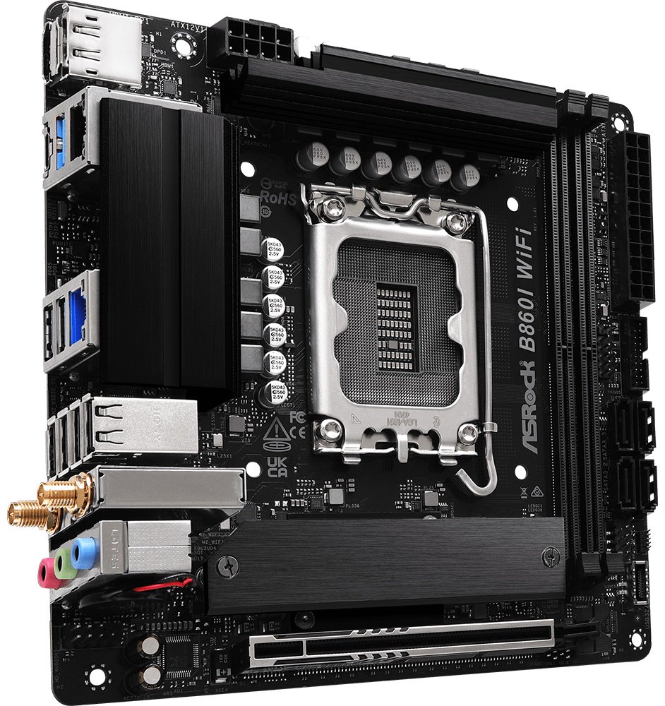 Материнская плата ASRock B860I WIFI DDR5 купить,NaN