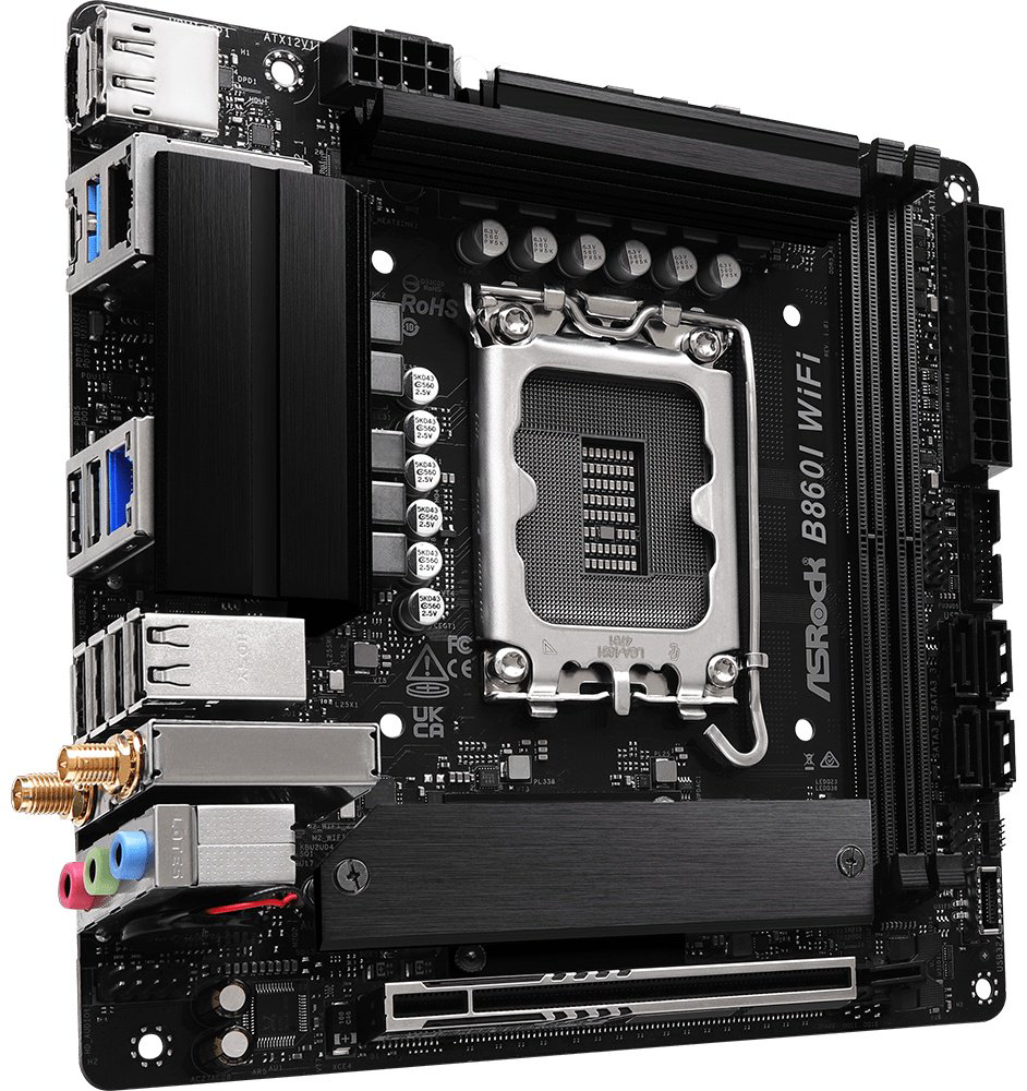 Материнская плата ASRock B860I WIFI DDR5 купить,NaN