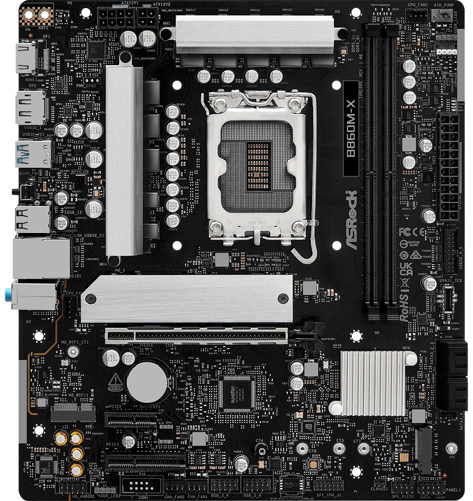 Материнская плата ASRock B860M-X DDR5 купить,NaN