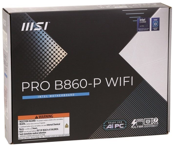 Материнская плата MSI PRO B860-P WiFi
