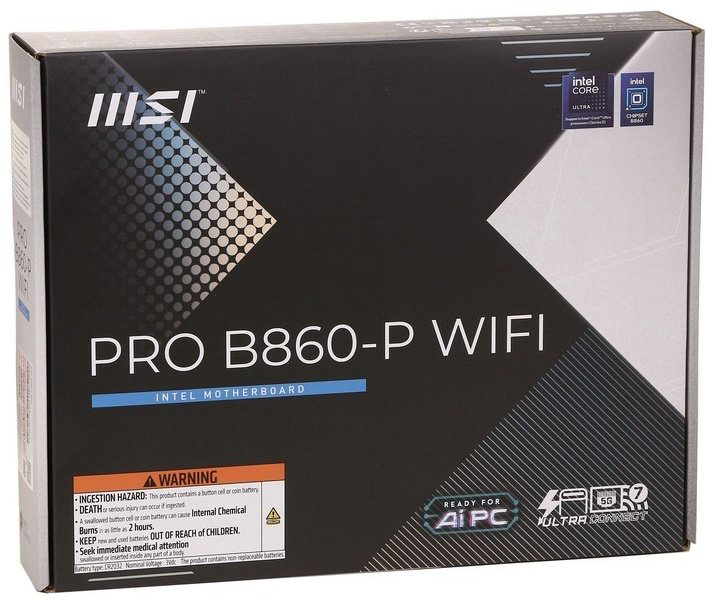 Материнская плата MSI PRO B860-P WiFi купить,140538