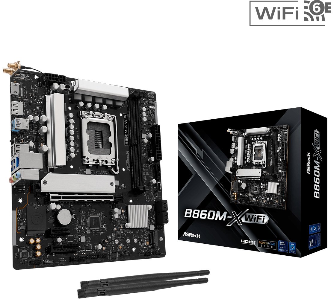 Материнская плата ASRock B860M-X WIFI DDR5 купить,NaN