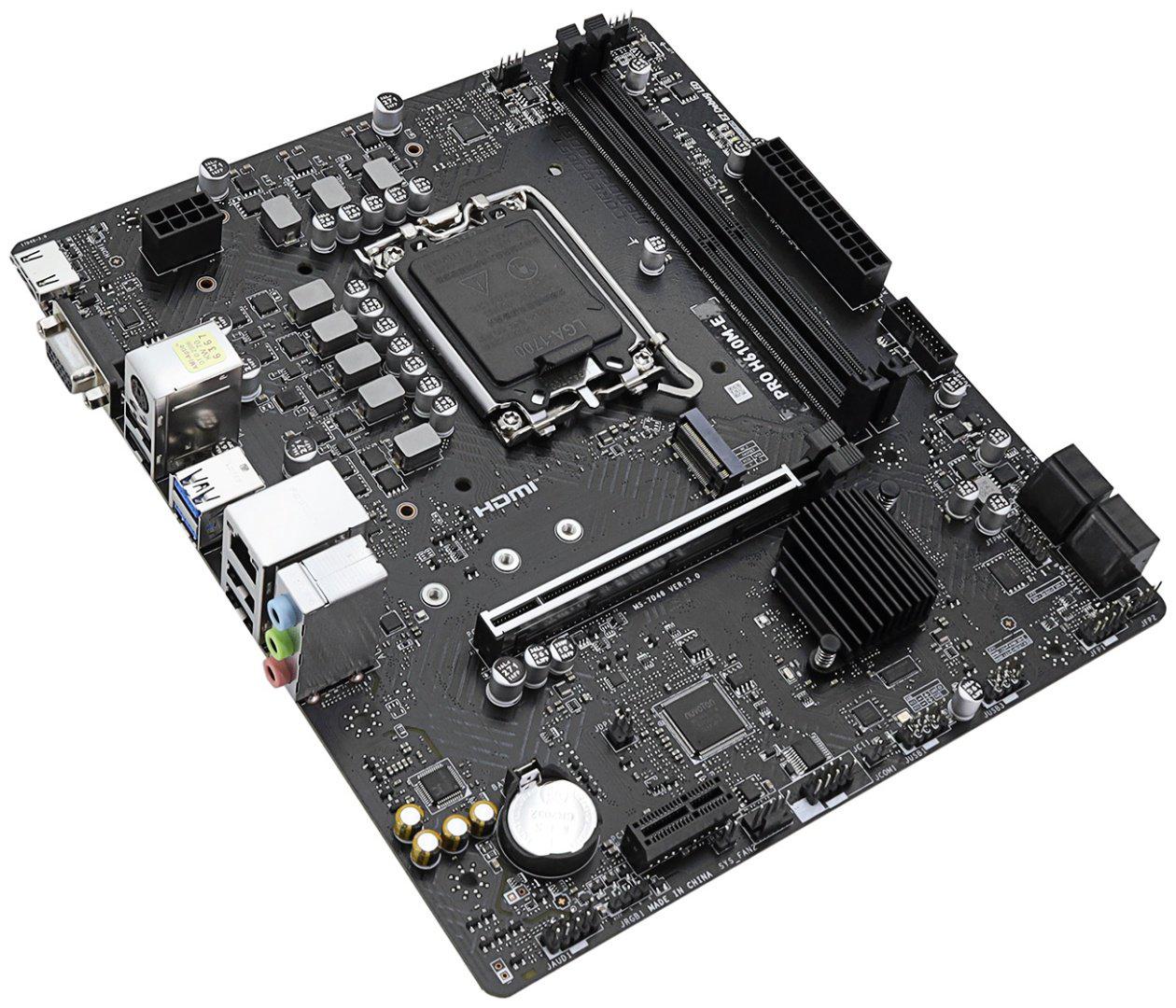 Материнская плата MSI PRO H610M-E DDR5 купить,NaN
