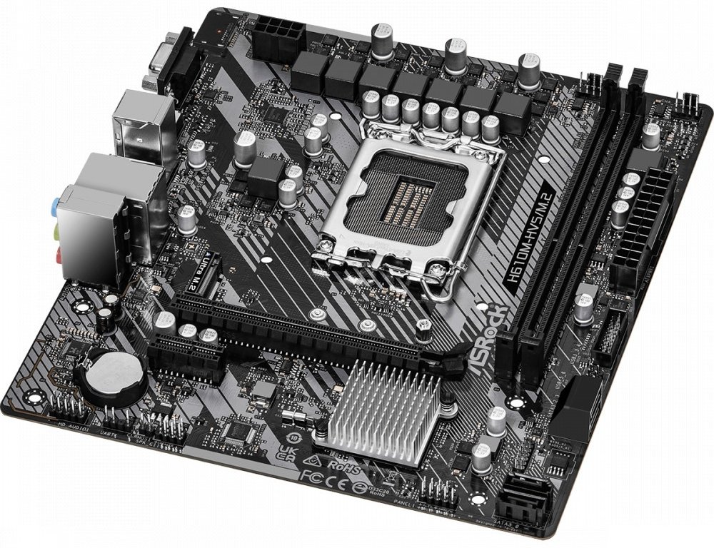 Материнская плата ASRock H610M-HVS/M.2 R2.0 купить,34529