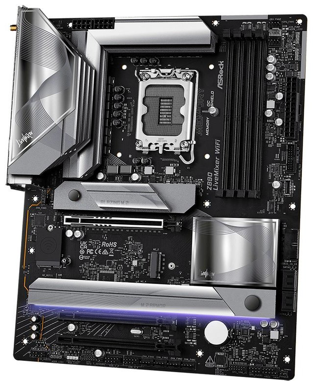 Материнская плата ASRock Z890 LiveMixer WiFi 90-MXBPE0-A0UAYZ купить,NaN