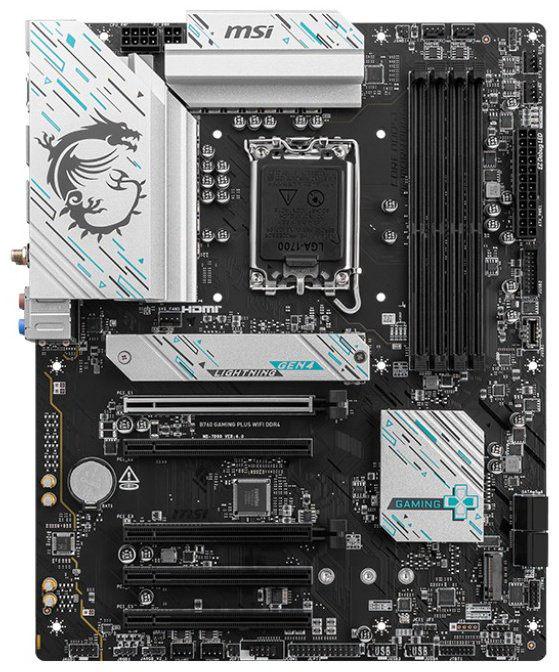 Материнская плата MSI B760 GAMING PLUS WIFI DDR4 купить,96378