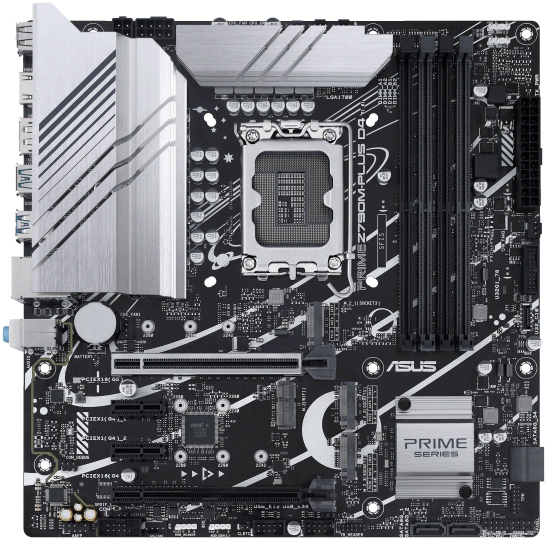 Материнская плата ASUS PRIME Z790M-PLUS D4 купить,NaN