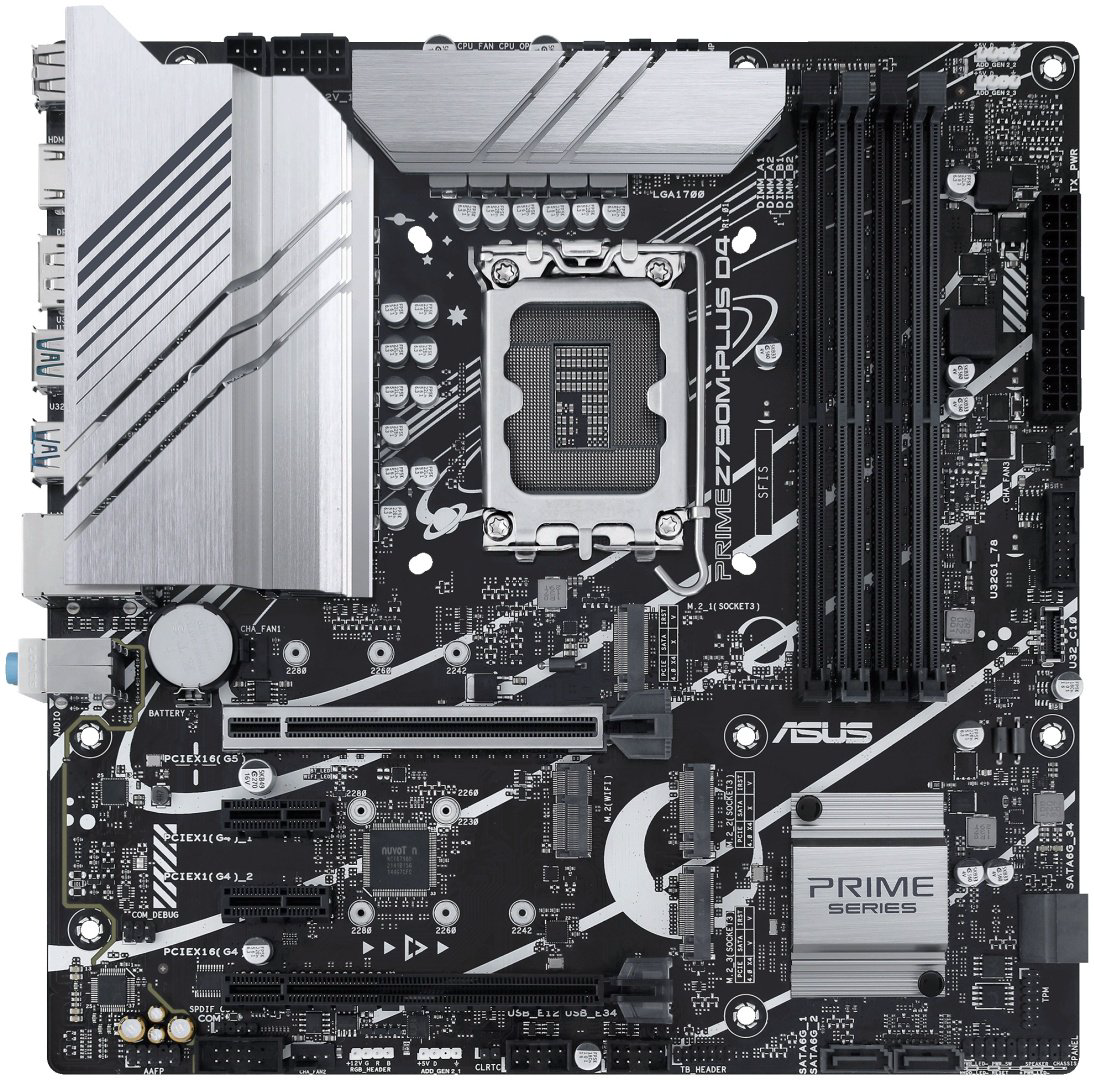 Материнская плата ASUS PRIME Z790M-PLUS D4 купить,NaN