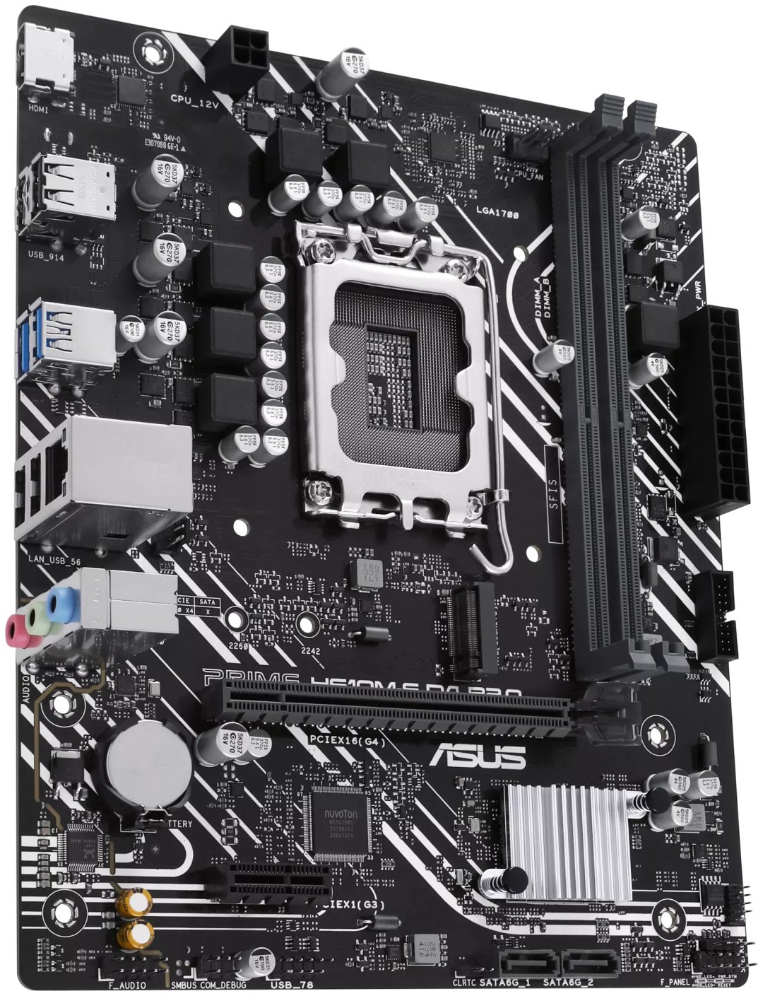 Материнская плата ASUS PRIME H610M-F D4 R2.0 купить,42315