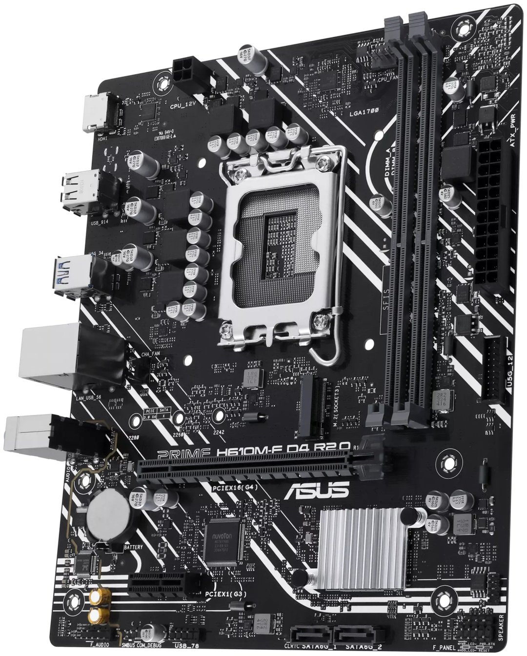 Материнская плата ASUS PRIME H610M-F D4 R2.0 купить,42315