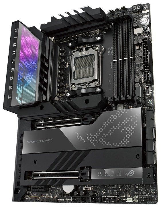 Материнская плата ASUS ROG CROSSHAIR X670E HERO купить,NaN