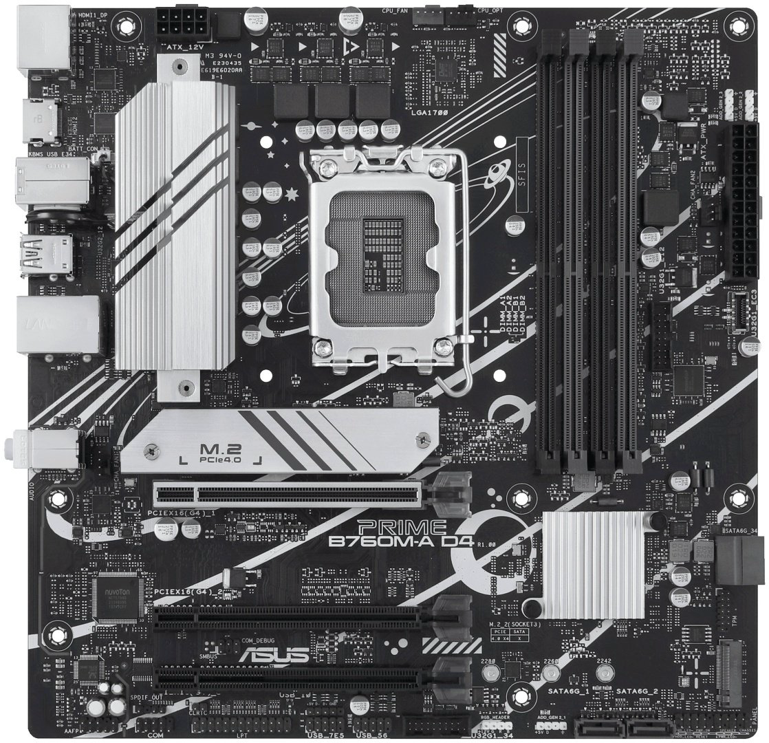 Материнская плата ASUS B760M-A D4-CSM