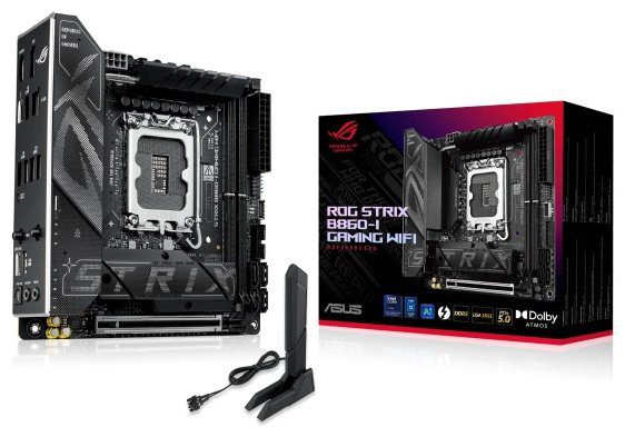 Материнская плата ASUS ROG STRIX B860-I GAMING WIFI - ForteMarket Материнская плата ASUS ROG STRIX B860-I GAMING WIFI купить,139135