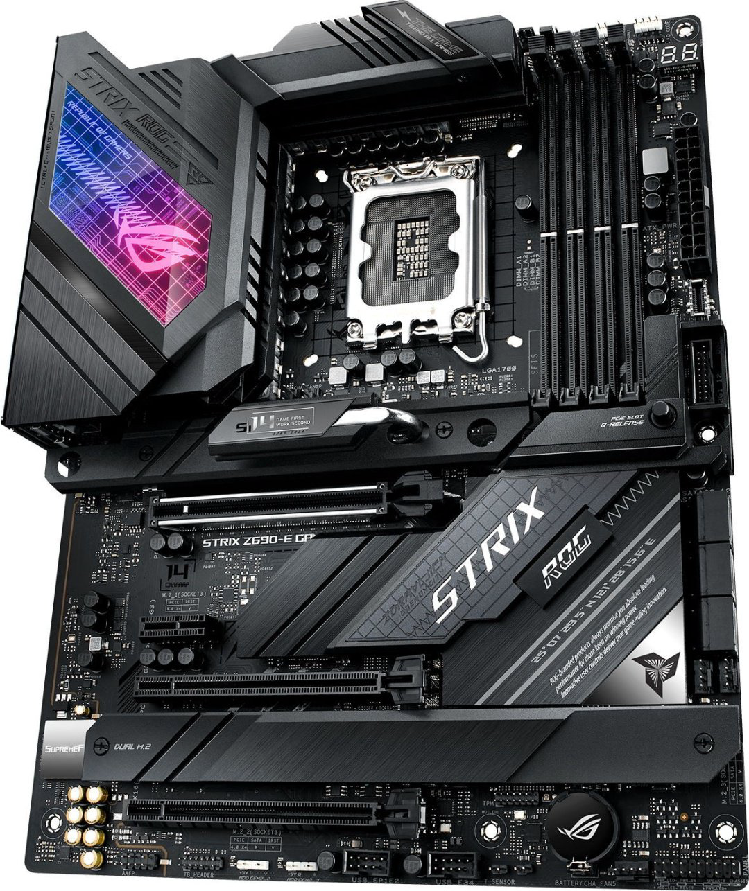 Материнская плата ASUS ROG STRIX Z690-E GAMING WIFI - ForteMarket Материнская плата ASUS ROG STRIX Z690-E GAMING WIFI купить,165916