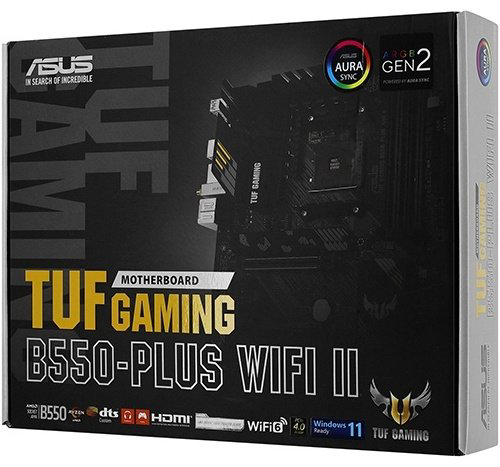 Материнская плата ASUS TUF GAMING B550-PLUS WIFI II купить,NaN