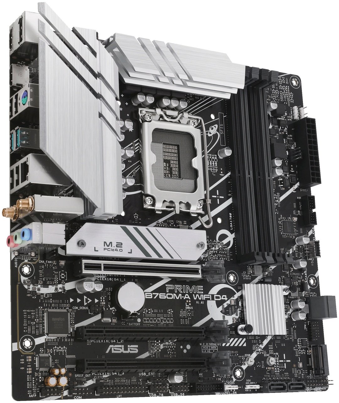 Материнская плата ASUS PRIME B760M-A WIFI D4