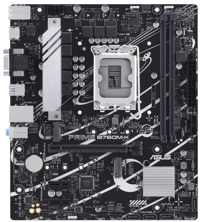 Материнская плата ASUS PRIME B760M-K