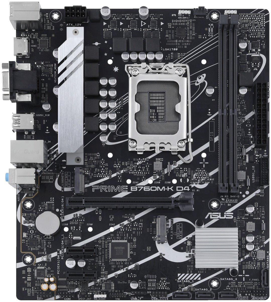 Материнская плата ASUS PRIME B760M-K D4