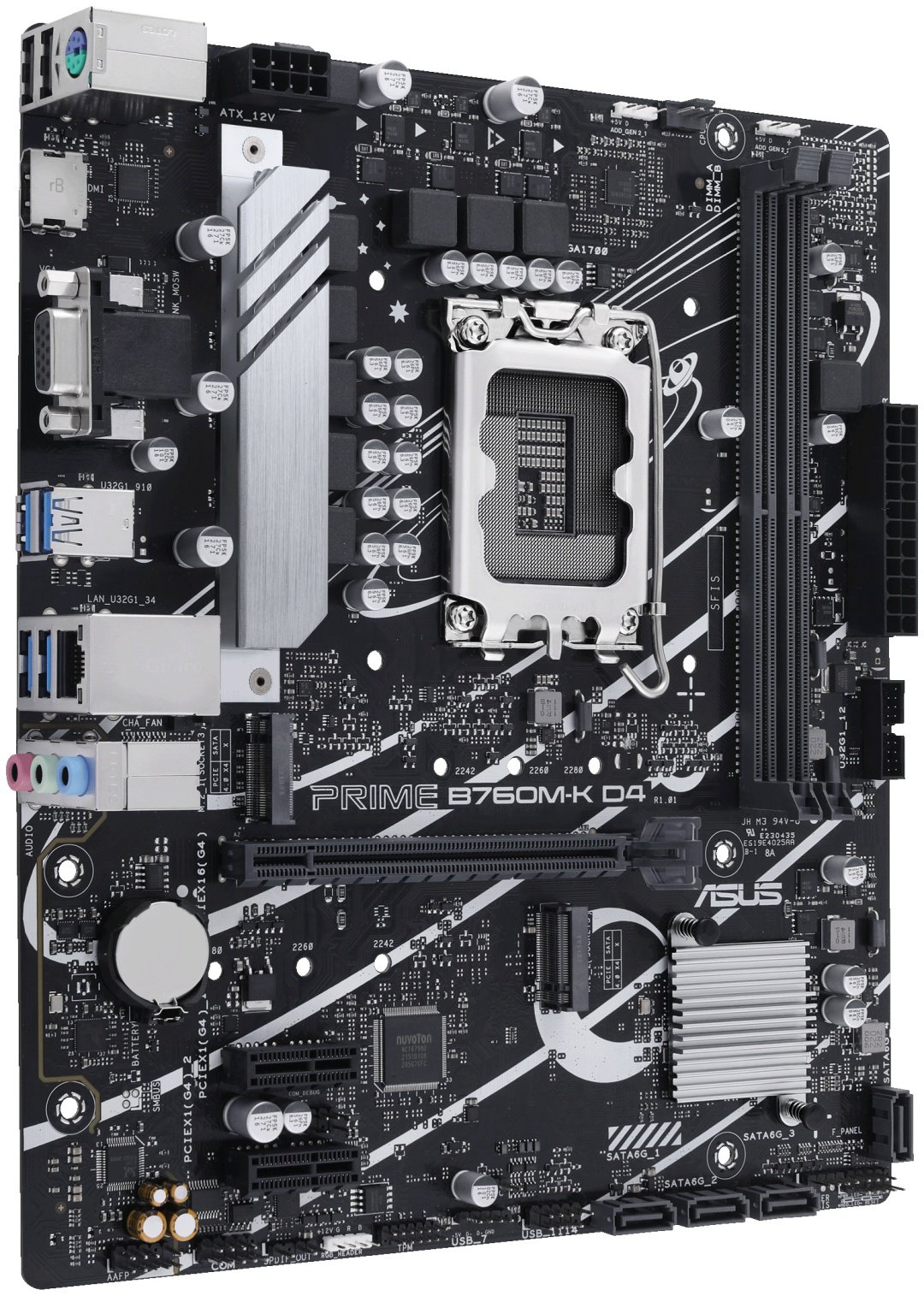 Материнская плата ASUS PRIME B760M-K D4 купить,52481