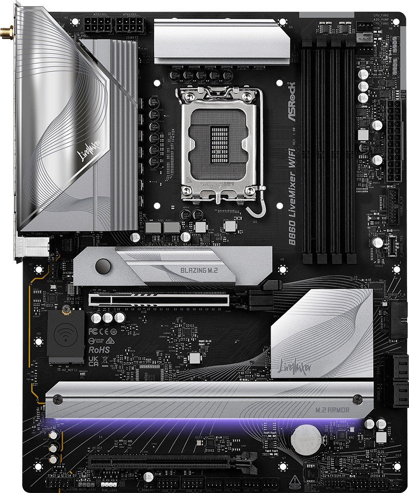 Материнская плата ASRock B860 LIVEMIXER WIFI