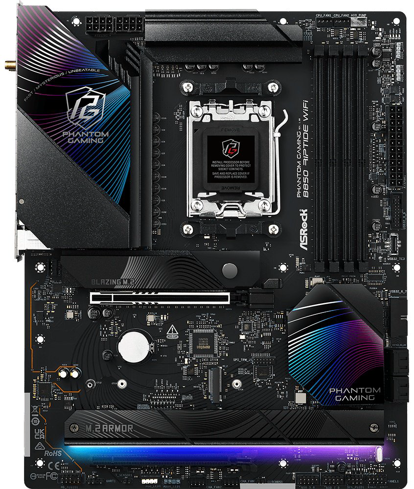 Материнская плата ASRock B850 RIPTIDE WIFI DDR5 купить,NaN