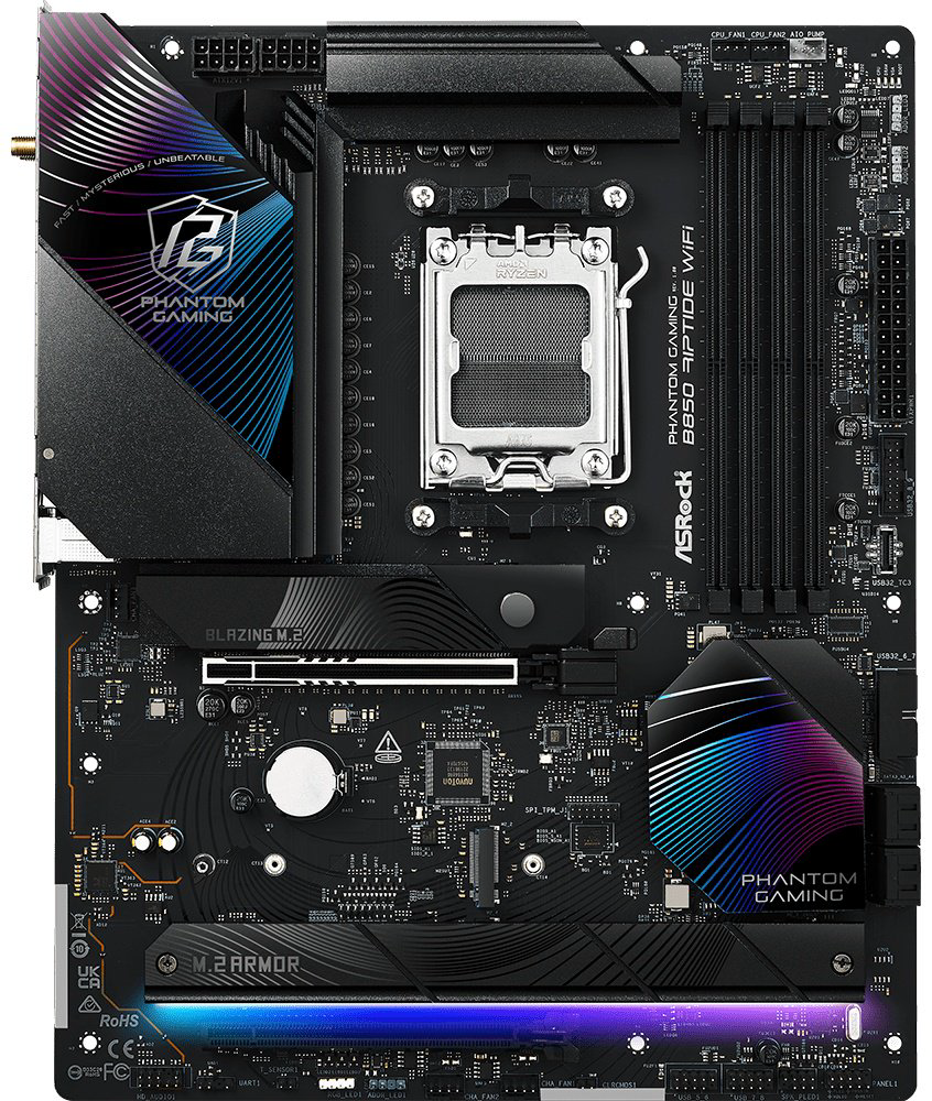 Материнская плата ASRock B850 RIPTIDE WIFI DDR5 купить,NaN