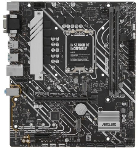 Материнская плата ASUS PRIME H610M-A WIFI D4