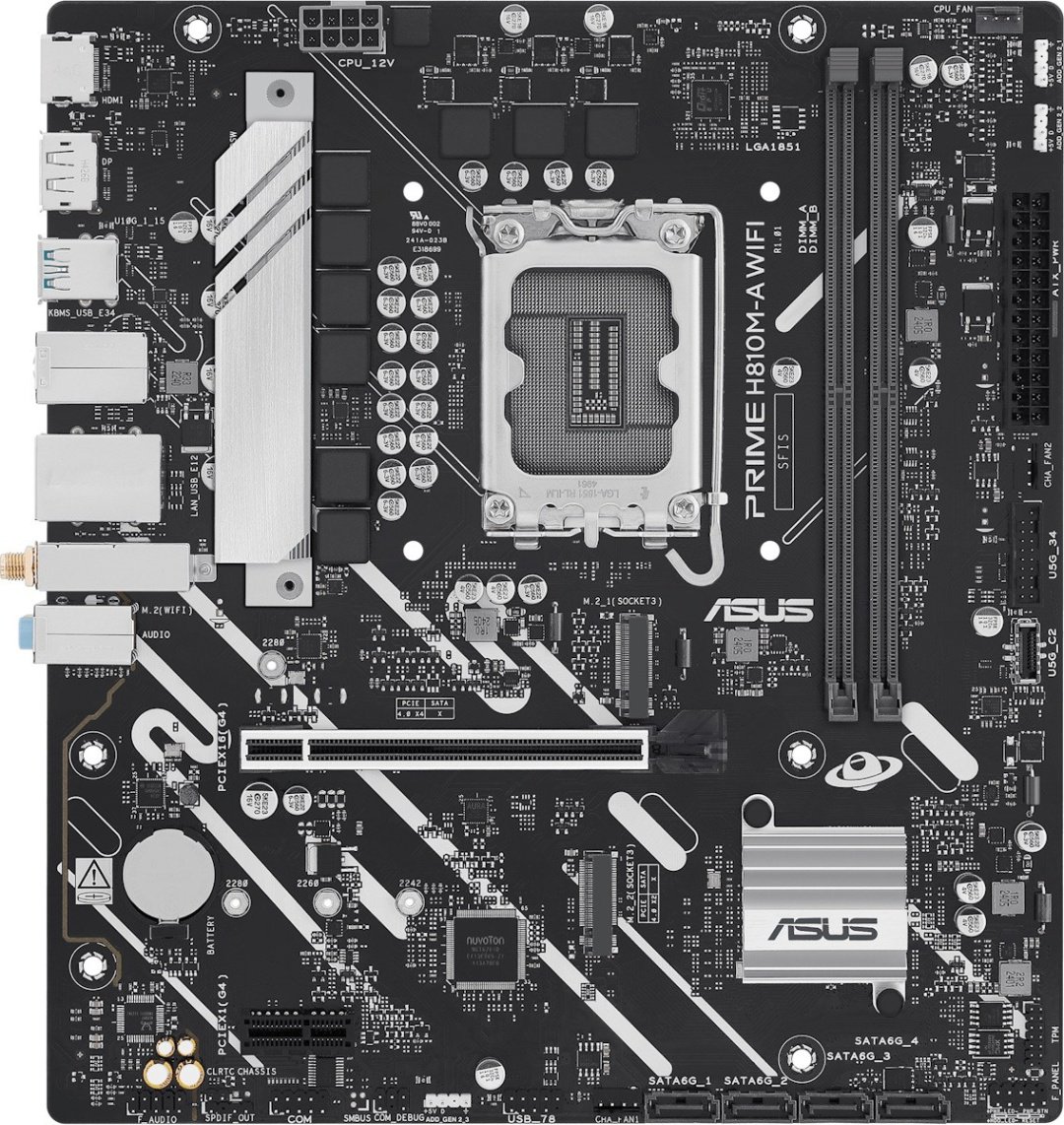 Материнская плата ASUS PRIME H810M-A WIFI