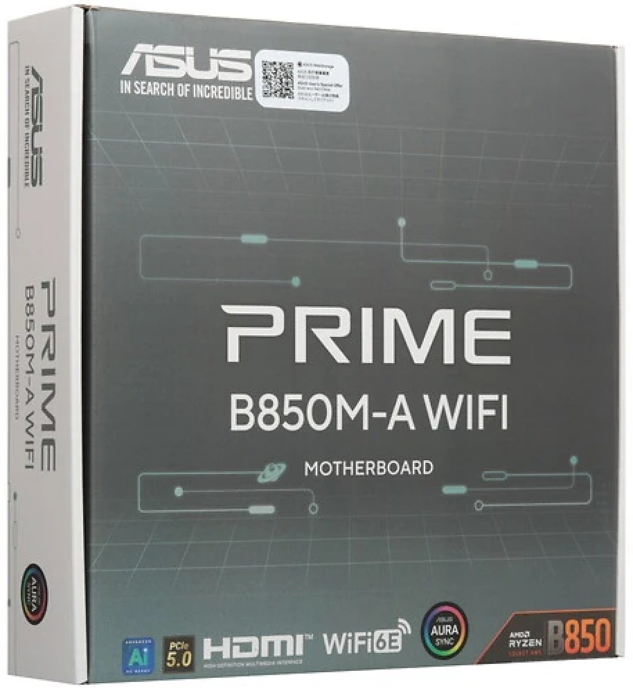 Материнская плата ASUS PRIME B850M-A WIFI купить,NaN