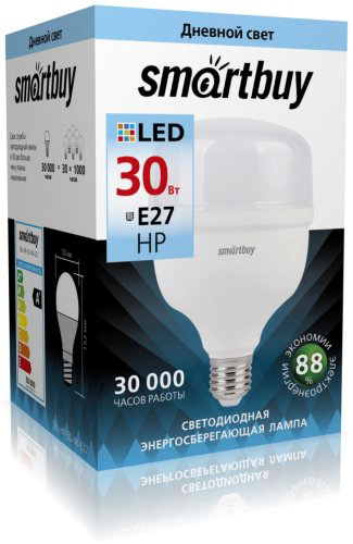 Лампочка Smartbuy SBL-HP-30-4K-E27 30W E27 1 шт купить,NaN