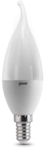 Лампочка Gauss Candle Tailed E14 6.5W 4100K 1/10/50 купить,NaN