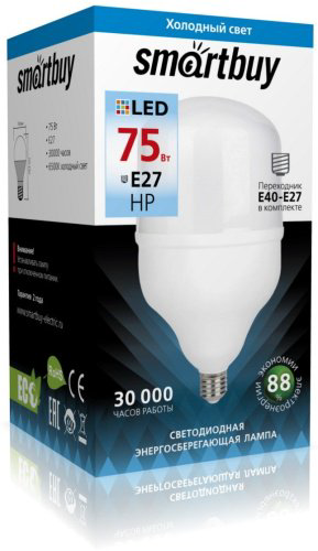 Лампочка Smartbuy SBL-HP-75-65K-E27 75W E27 1 шт купить,NaN