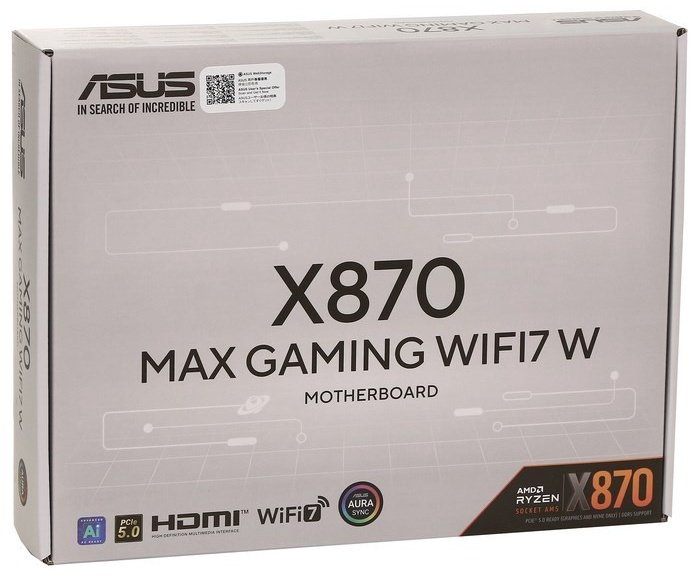 Материнская плата ASUS X870 MAX GAMING WIFI7 W купить,171840