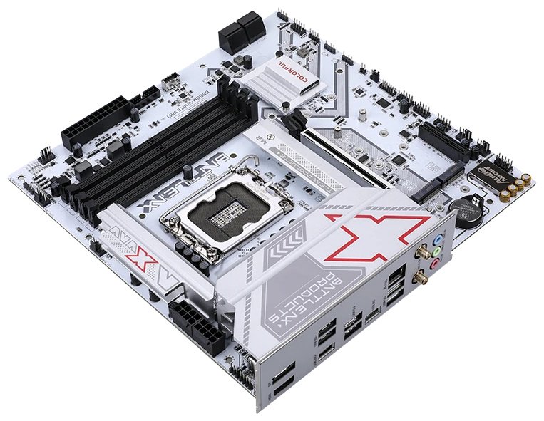 Материнская плата Colorful BATTLE-AX B860M-WHITE WIFI V20