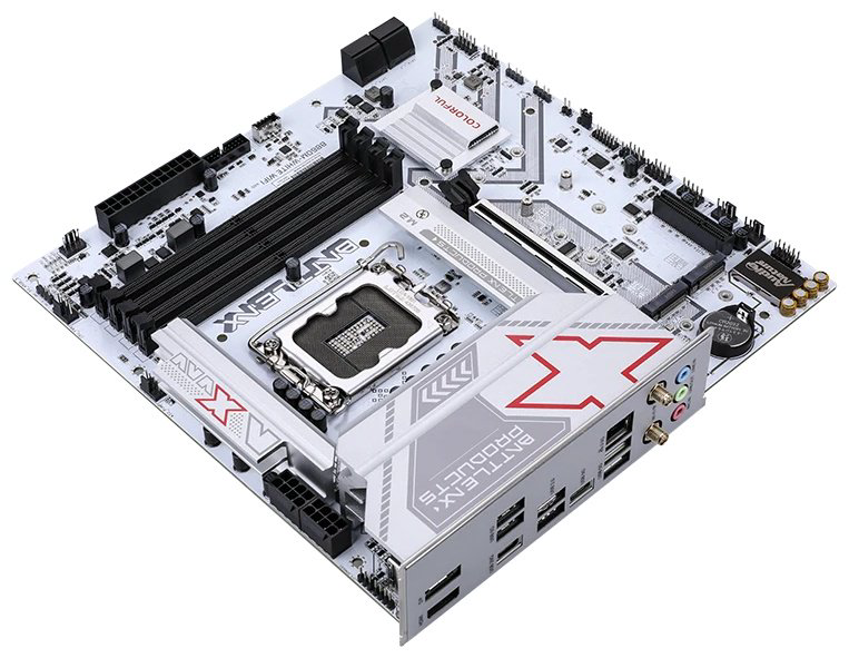 Материнская плата Colorful BATTLE-AX B860M-WHITE WIFI V20 купить,NaN