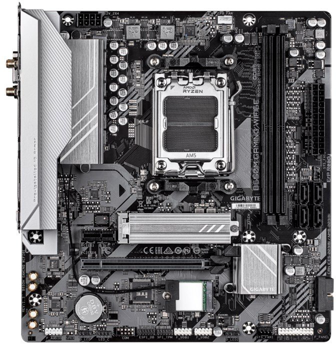 Материнская плата GIGABYTE B650M GAMING WIFI6E купить,85333