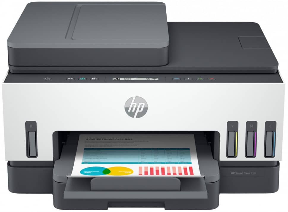 МФУ HP Smart Tank 750 6UU47A черно-серое
