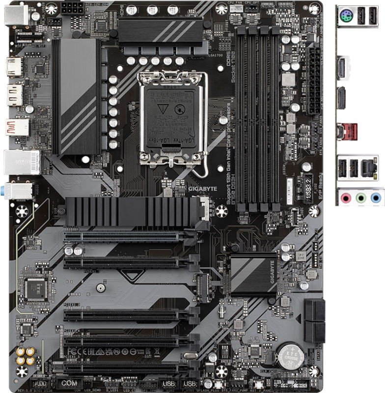 Материнская плата GIGABYTE B760 DS3H DDR5 купить,75867