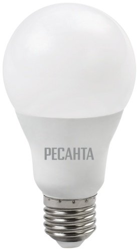 Лампочка Ресанта LL-R-A65-15W-230-4K-E27 15W E27 1 шт купить,NaN