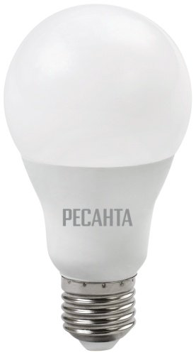 Лампочка Ресанта LL-R-A65-15W-230-4K-E27 15W E27 1 шт купить,NaN